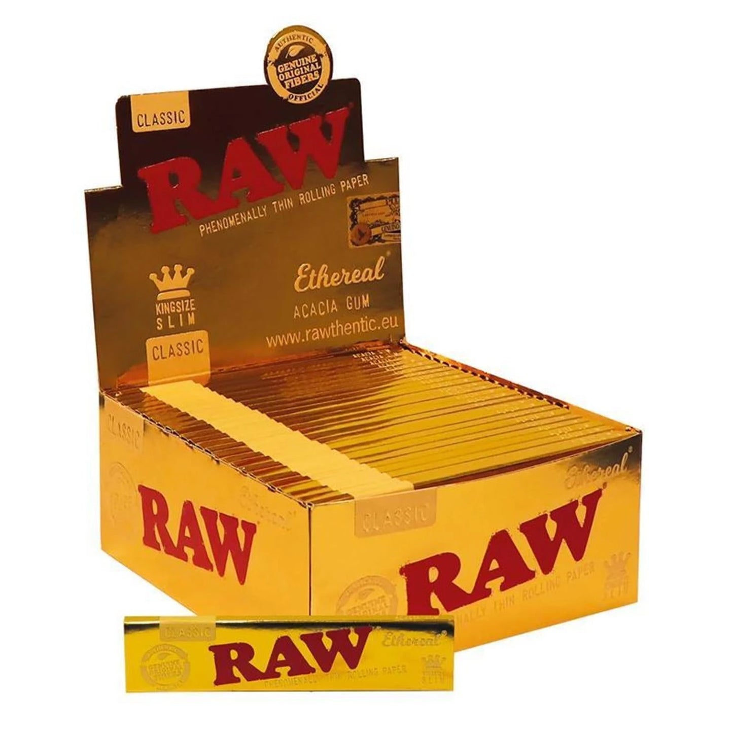 RAW Ethereal King Size Slim Papers RAW