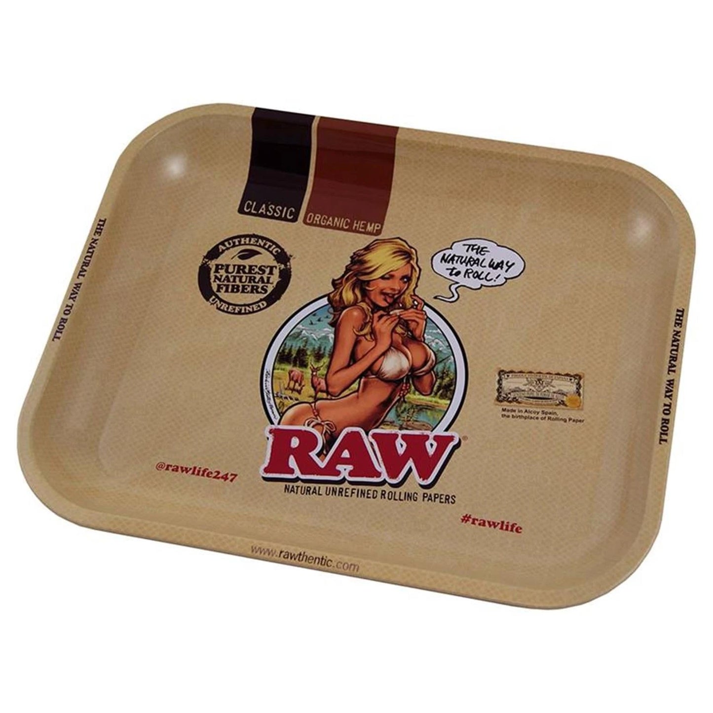 RAW Girl Rolling Tray Large 34,0 x 27,5 cm RAW