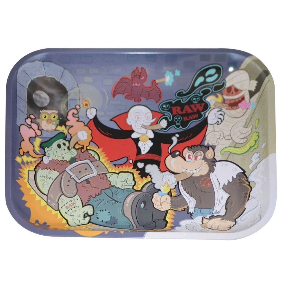 RAW Monster Sesh Rolling Tray Large 34,0 x 27,5 cm RAW