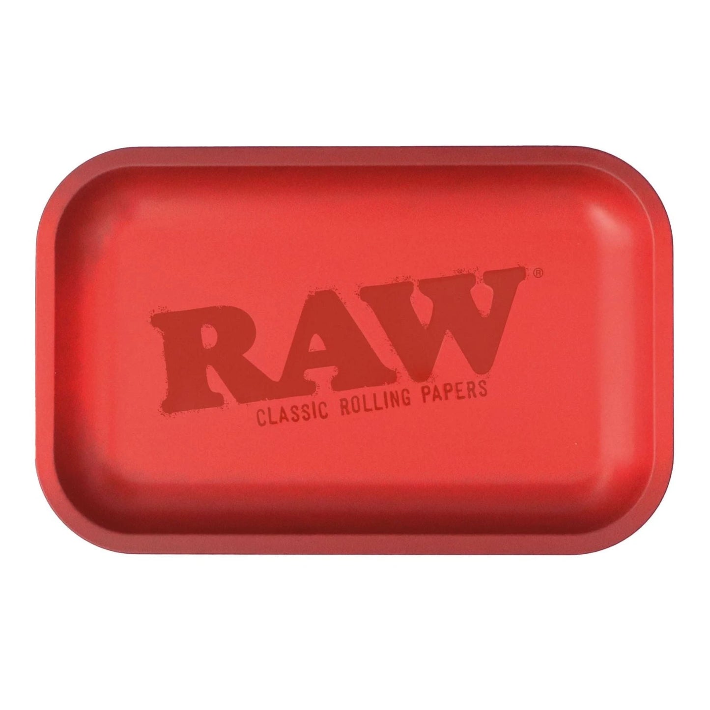 RAW Metal Rolling Tray Red Small 27,5 x 17,5 cm RAW