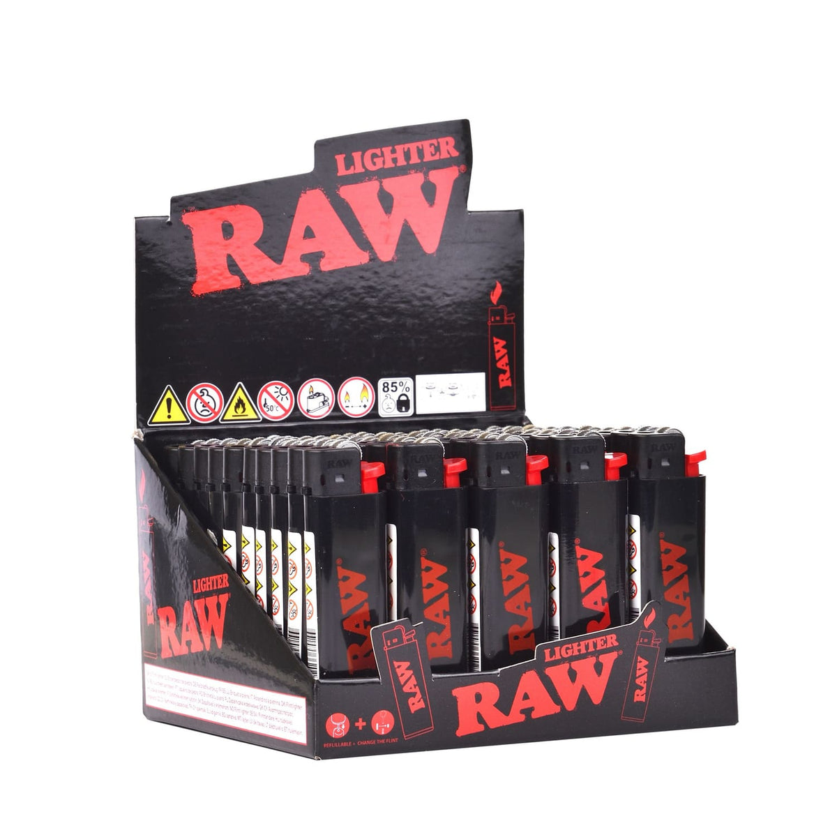 RAW Feuerzeug Vulcan Flint RAW