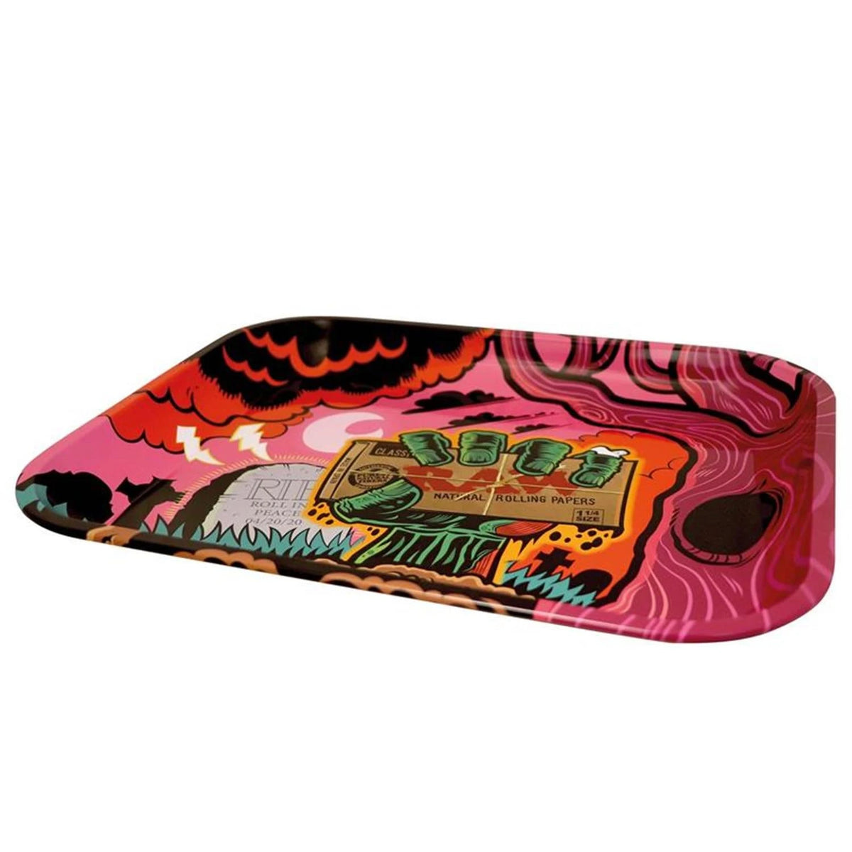 RAW ZOMBIE Rolling Tray Large 34,0 x 27,5 cm RAW