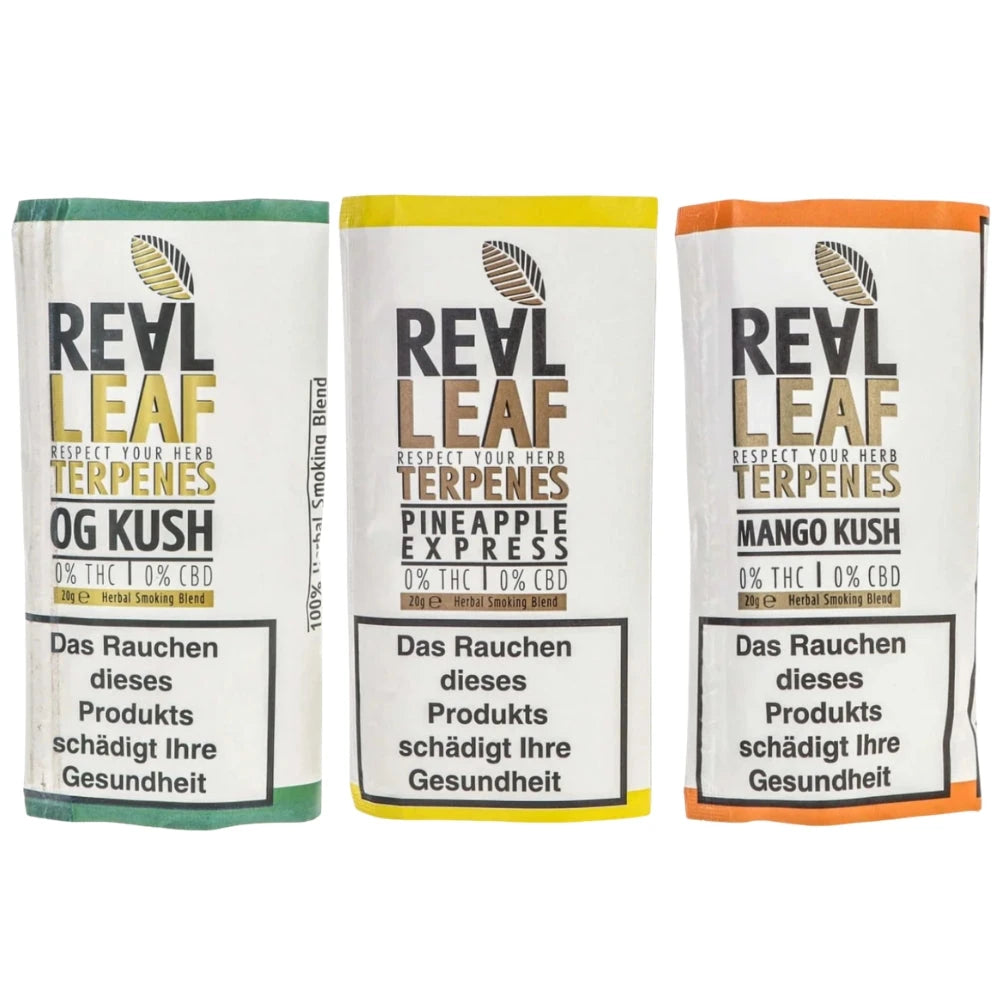 Real Leaf Terpenes 20g - 3 Sorten Real Leaf