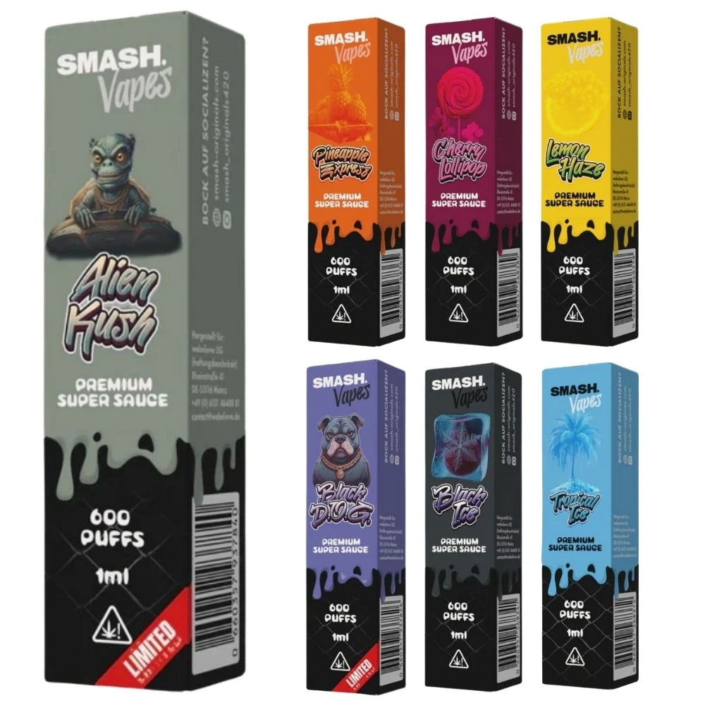 Smash - Super Sauce - 9 Sorten Smash