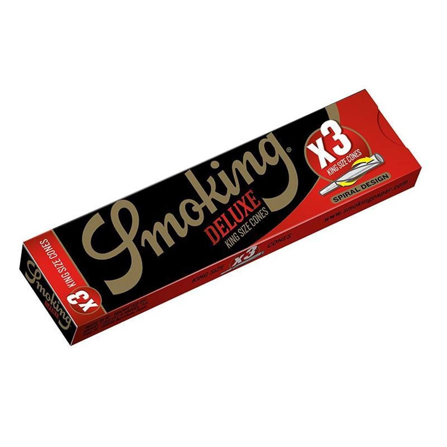 Smoking Cones Deluxe King Size 3er Pack PreRolled Smoking
