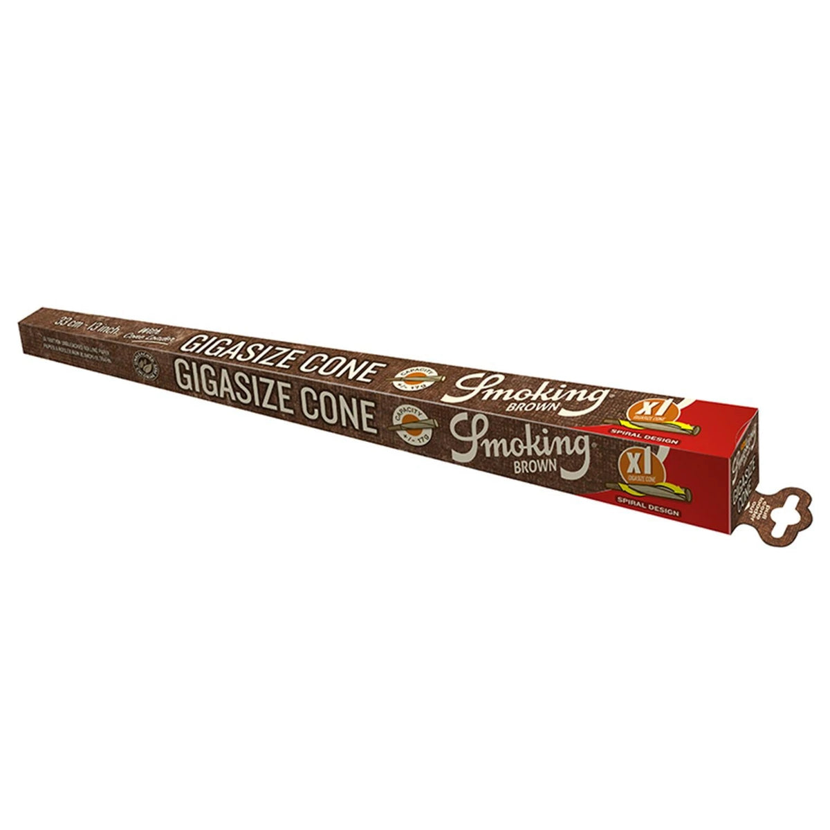Smoking Giga Size Cone Brown 330mm PreRolled Smoking
