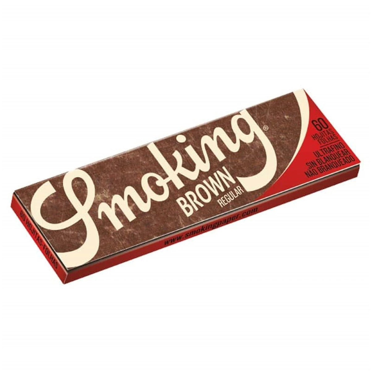 Smoking Brown Regular Papers 60 Blättchen Smoking