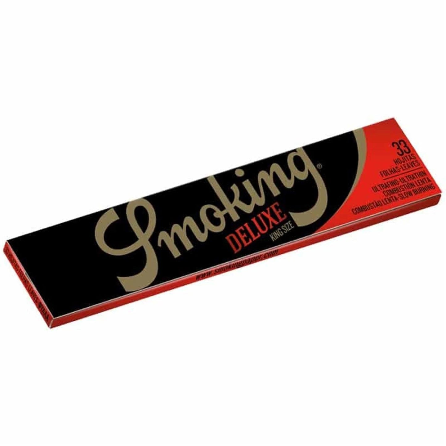 Smoking Deluxe Papers King Size Slim 33 Blättchen Smoking