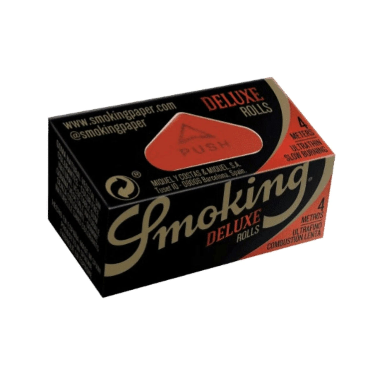 Smoking Deluxe Rolls Papers 4m Smoking