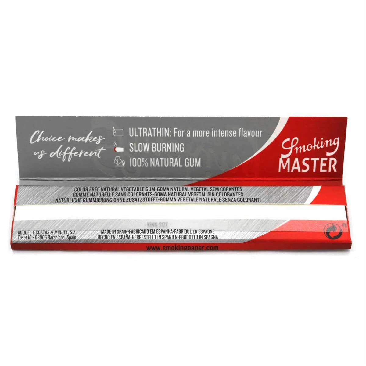 Smoking Master Papers King Size Ultra Slim Smoking