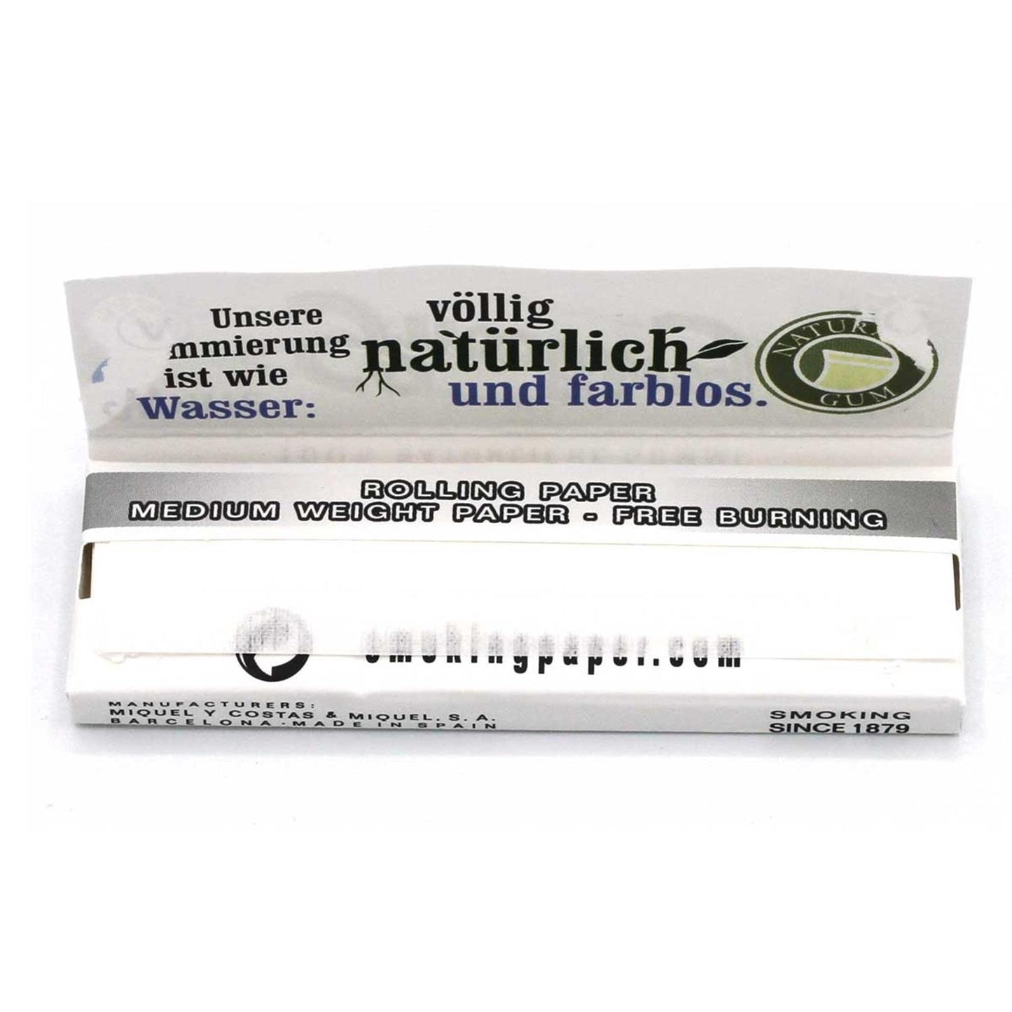 Smoking White Regular Papers - 60 Blättchen