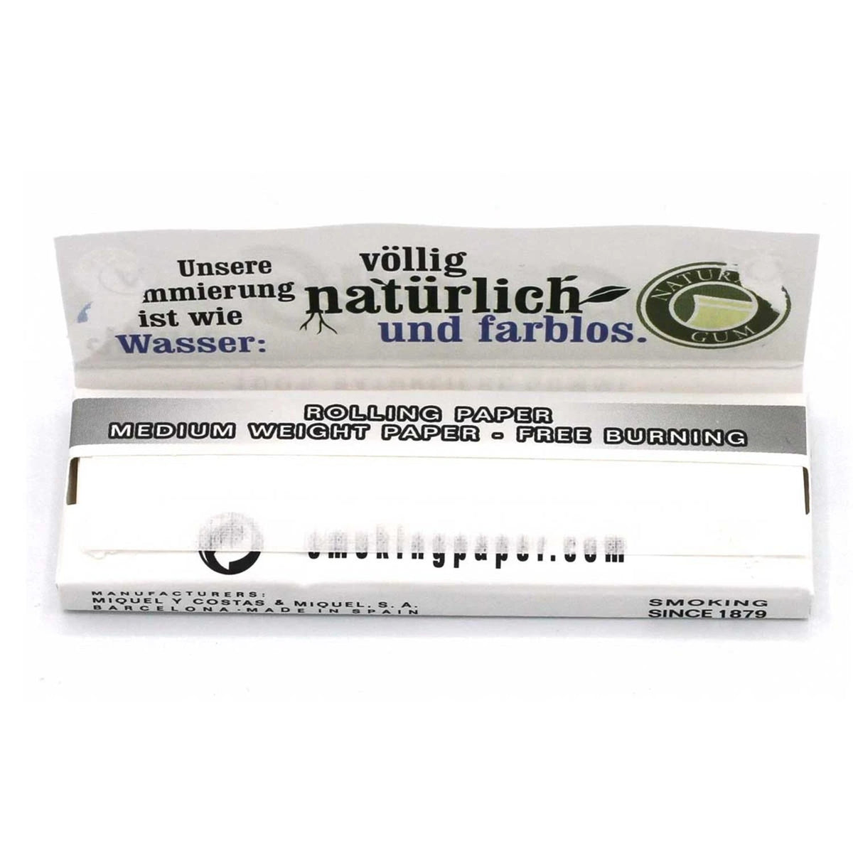Smoking White Regular Papers - 60 Blättchen Smoking