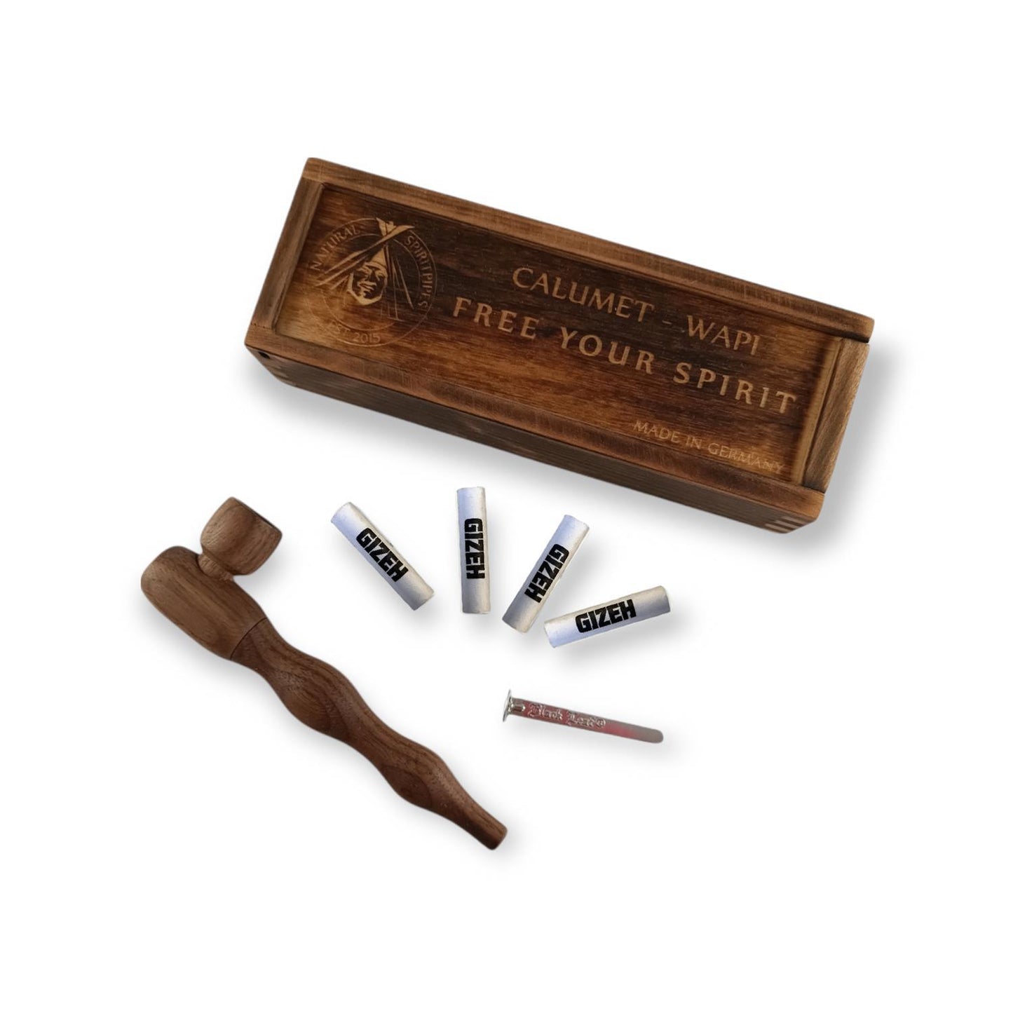Calumet Wapi Nuss - elegante Tabakpfeife aus Holz