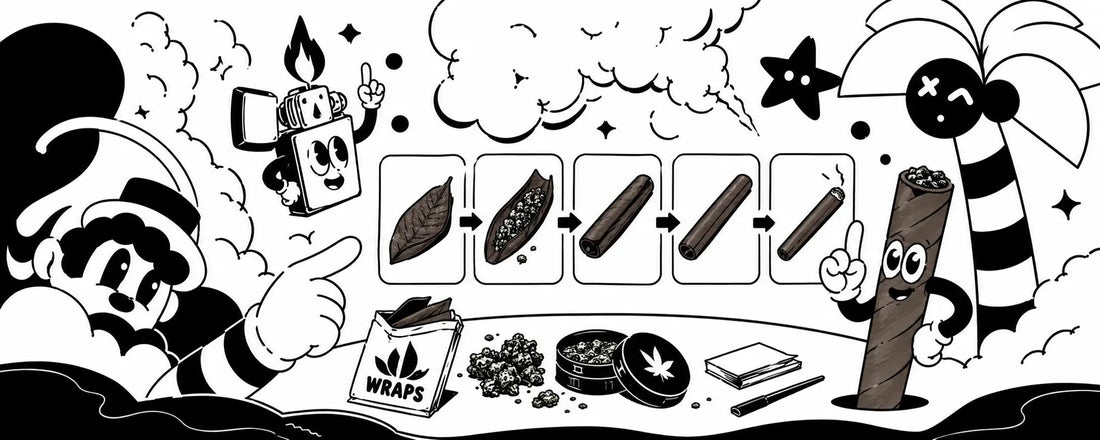 Blunt Wraps Guide: Materialien, Größen und Einsteiger-Tipps Herb Shuttles