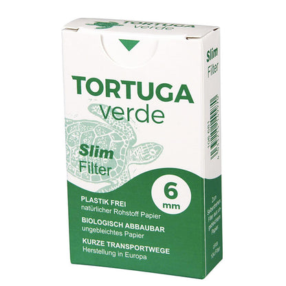 Tortuga verde Drehfilter Slim 6 mm ca. 104 Filter