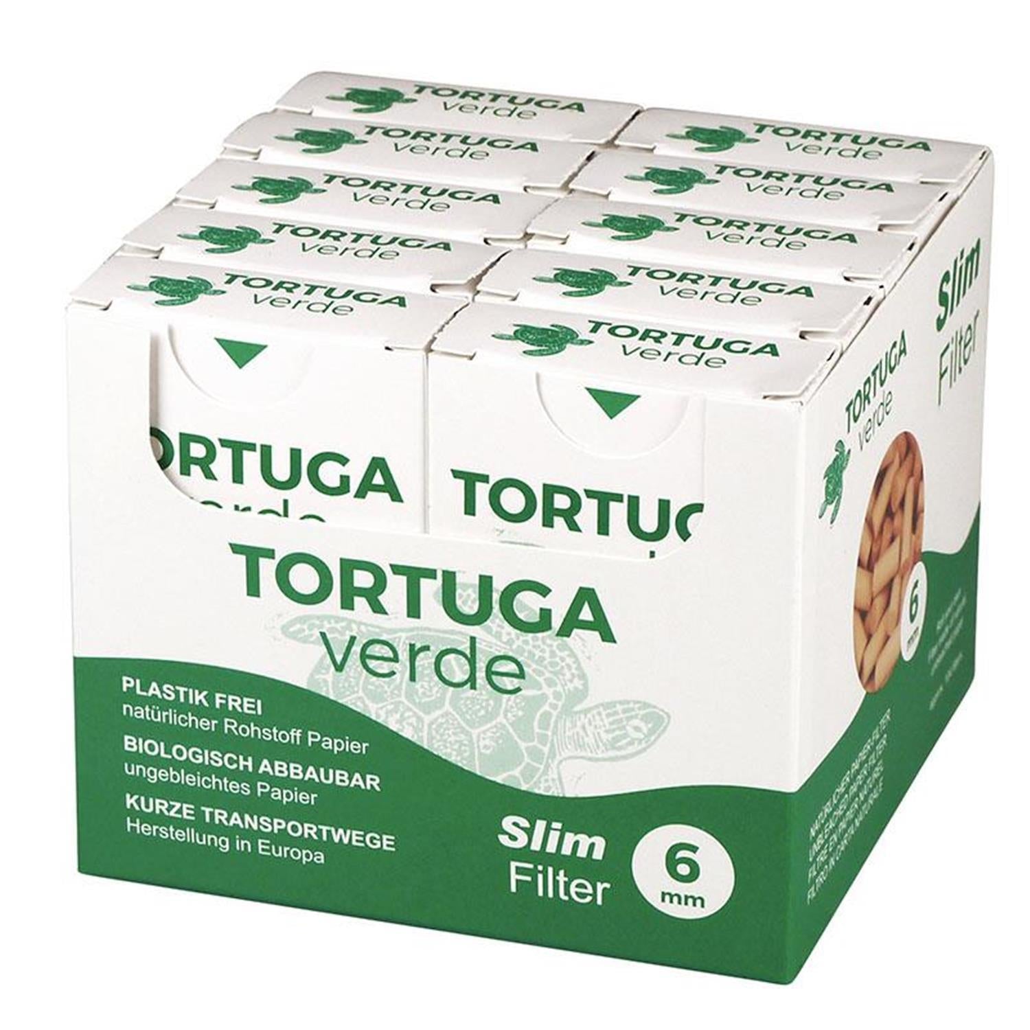 Tortuga verde Drehfilter Slim 6 mm ca. 104 Filter