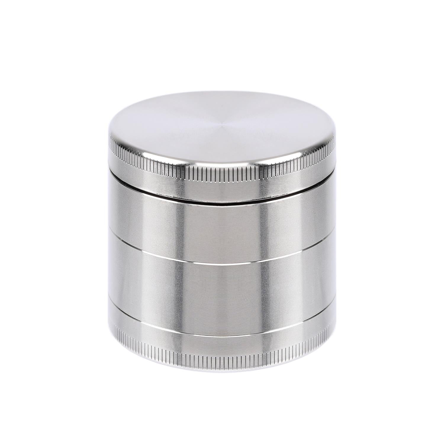 Atomic Edelstahl Grinder 4-teilig - 47mm x 46mm