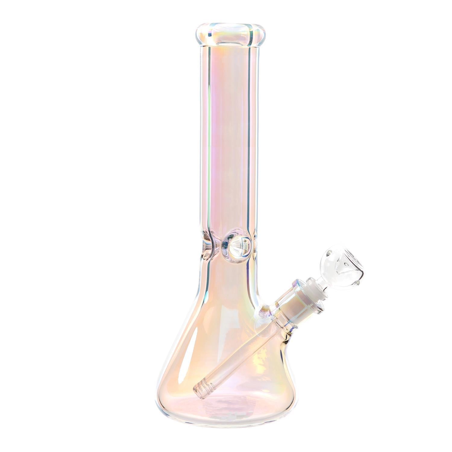 Atomic Glasbong 9mm dickes Glas | H: 38cm, Schl.: 14,5 & 18,8mm