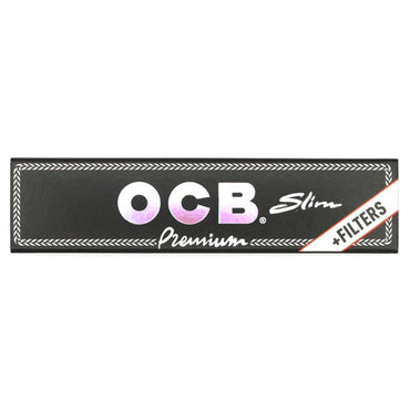 OCB King Size Slim Papers Premium + Filter Tips - 32 Blättchen & 32 Tips