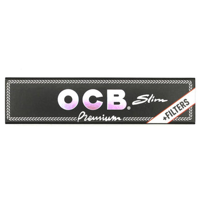 OCB King Size Slim Papers Premium + Filter Tips - 32 Blättchen & 32 Tips