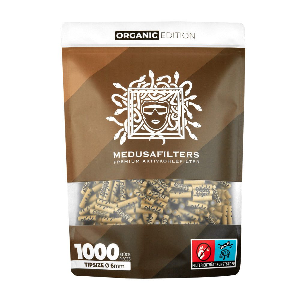 Medusafilters Aktivkohlefilter (1000 Stück) - verschiedene Farben
