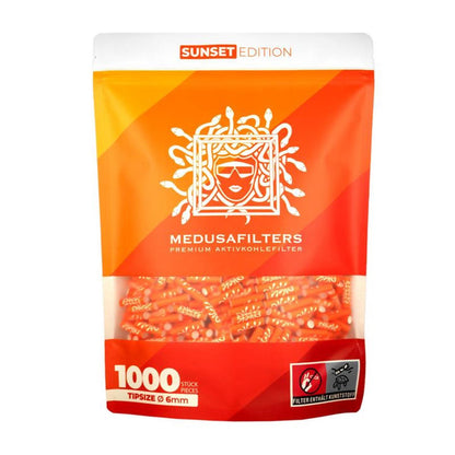 Medusafilters Aktivkohlefilter (1000 Stück) - verschiedene Farben