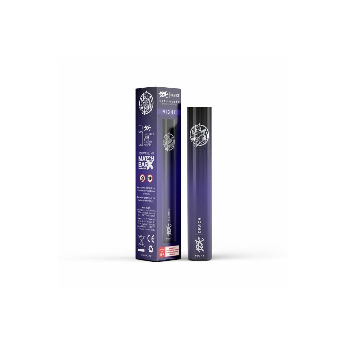 187 Pod Mehrweg-Akku 500 mAh - verschiedene Farben