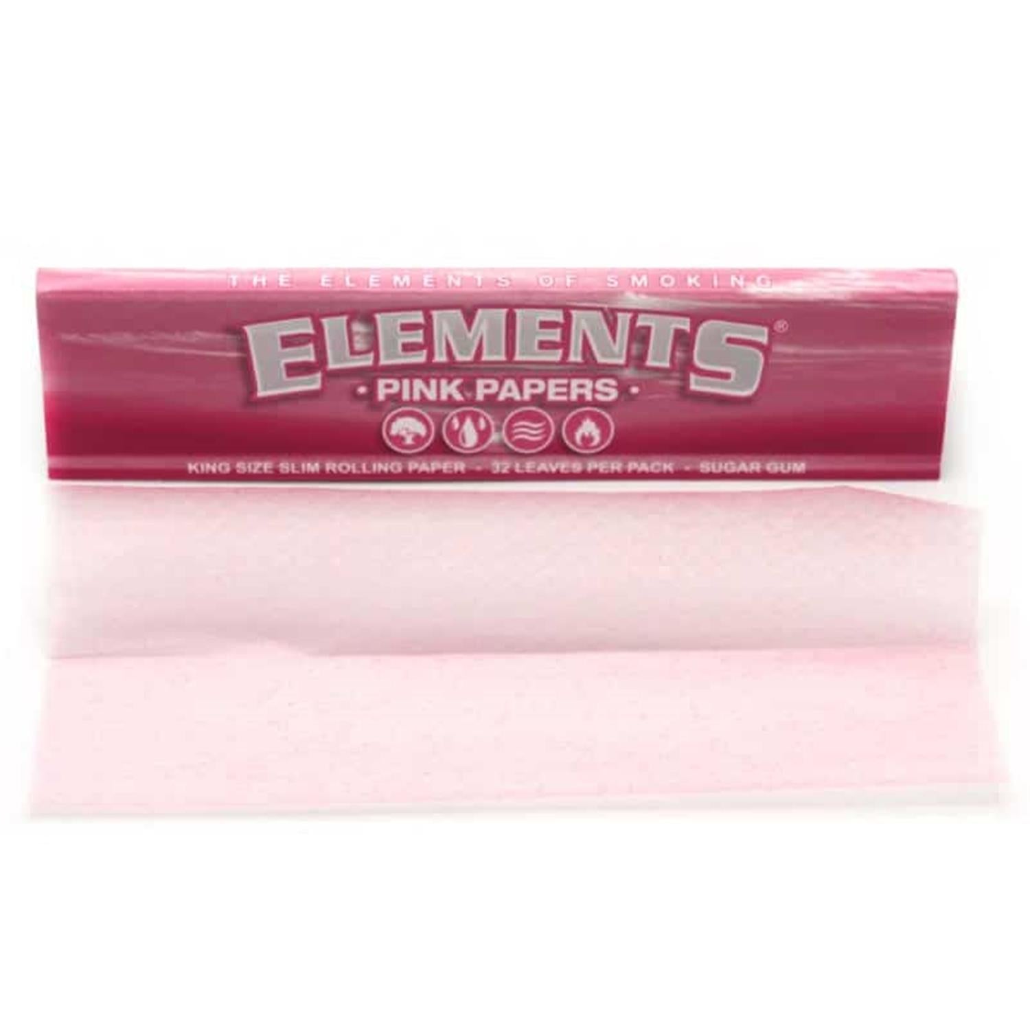 Elements Pink Papers King Size Slim