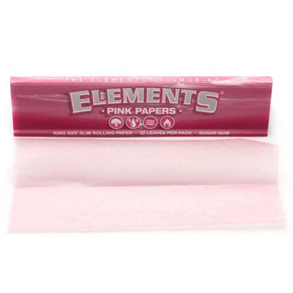 Elements Pink Papers King Size Slim