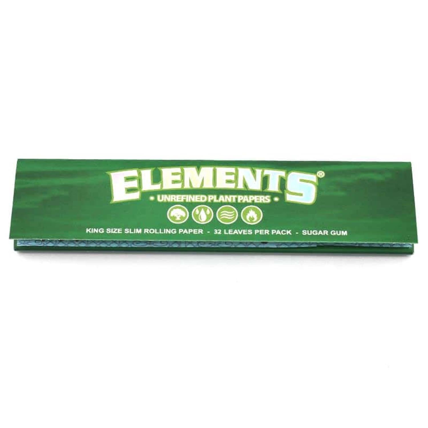 Elements Green Papers King Size Slim