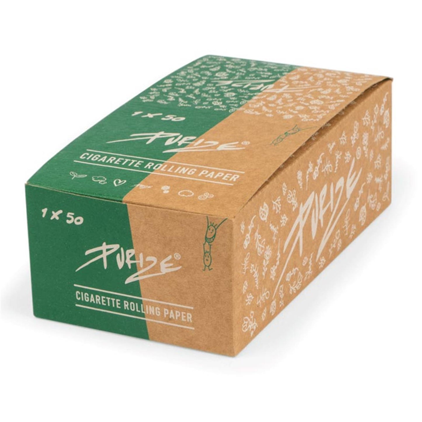PURIZE Cigarette Rolling Papers – 50 Blatt