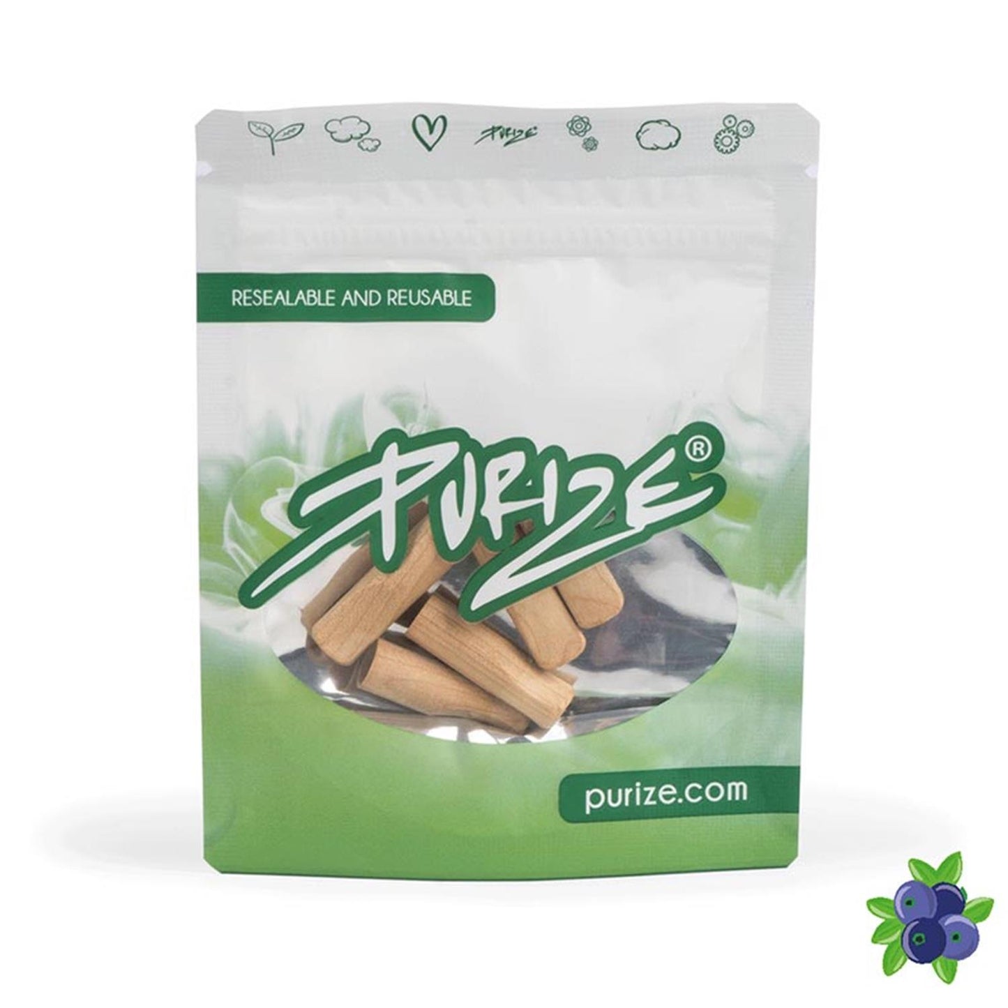 PURIZE Holzmundstück XTRA Slim Size - Geschmack: