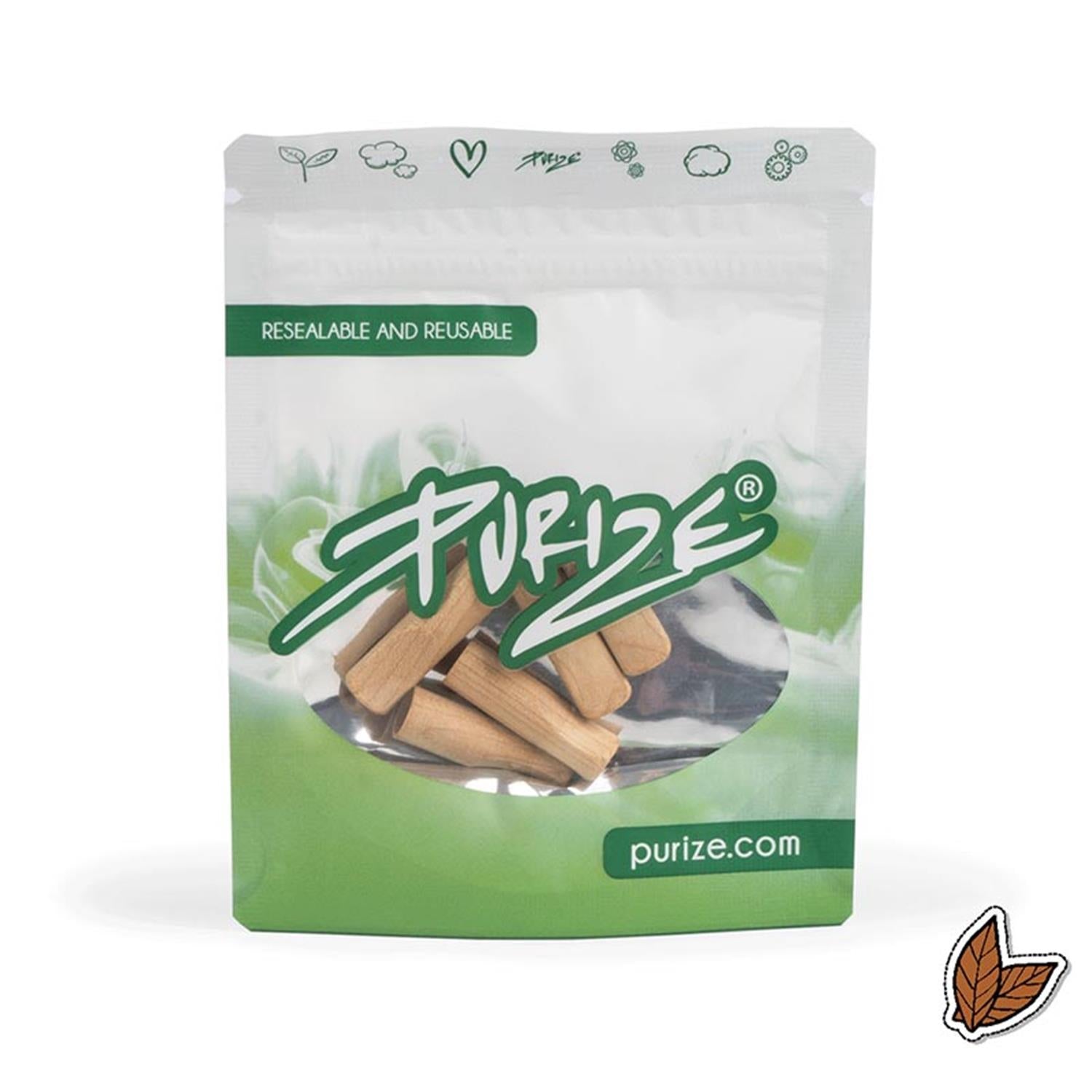 PURIZE Holzmundstück XTRA Slim Size - Geschmack: