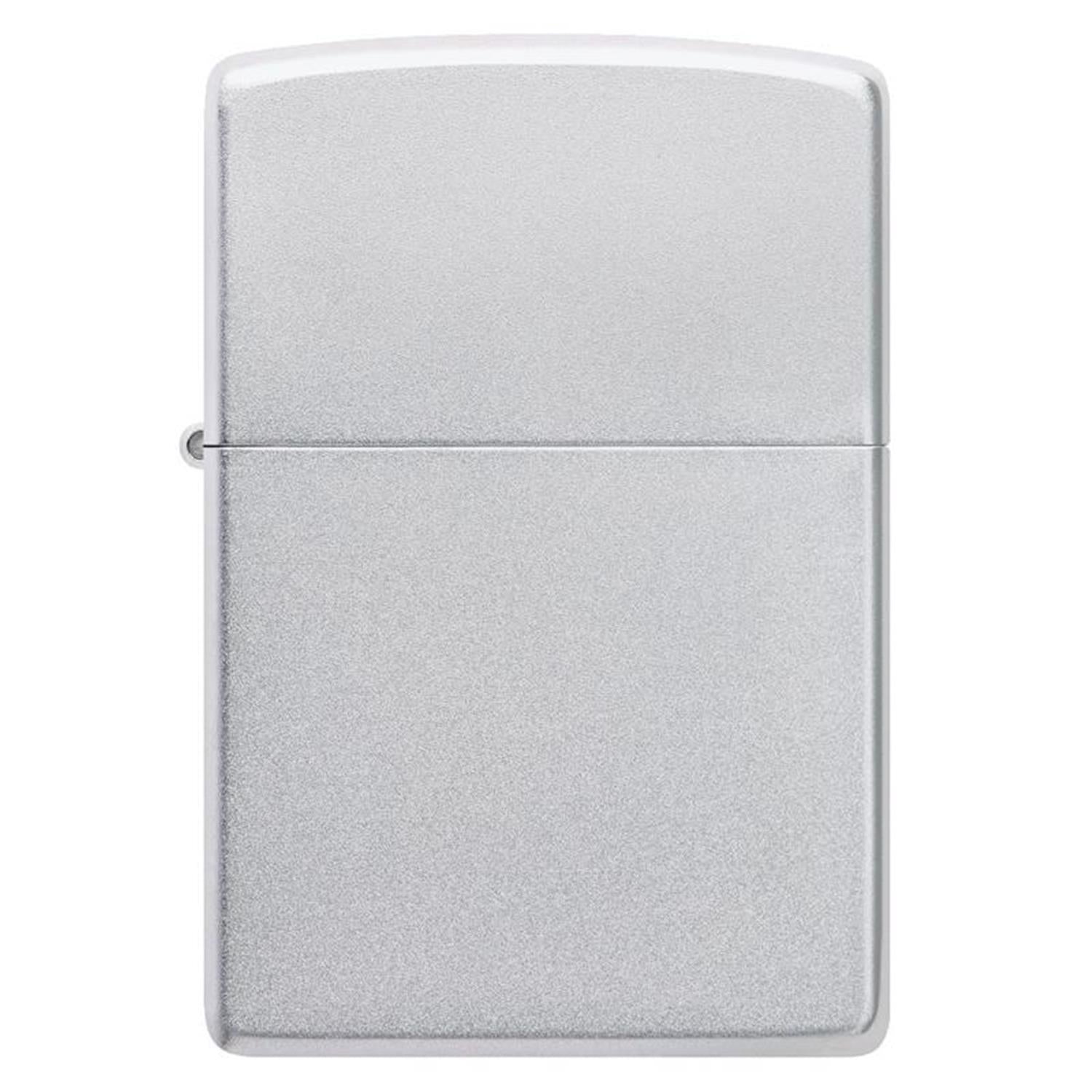Zippo Benzinfeuerzeug SATIN CHROME
