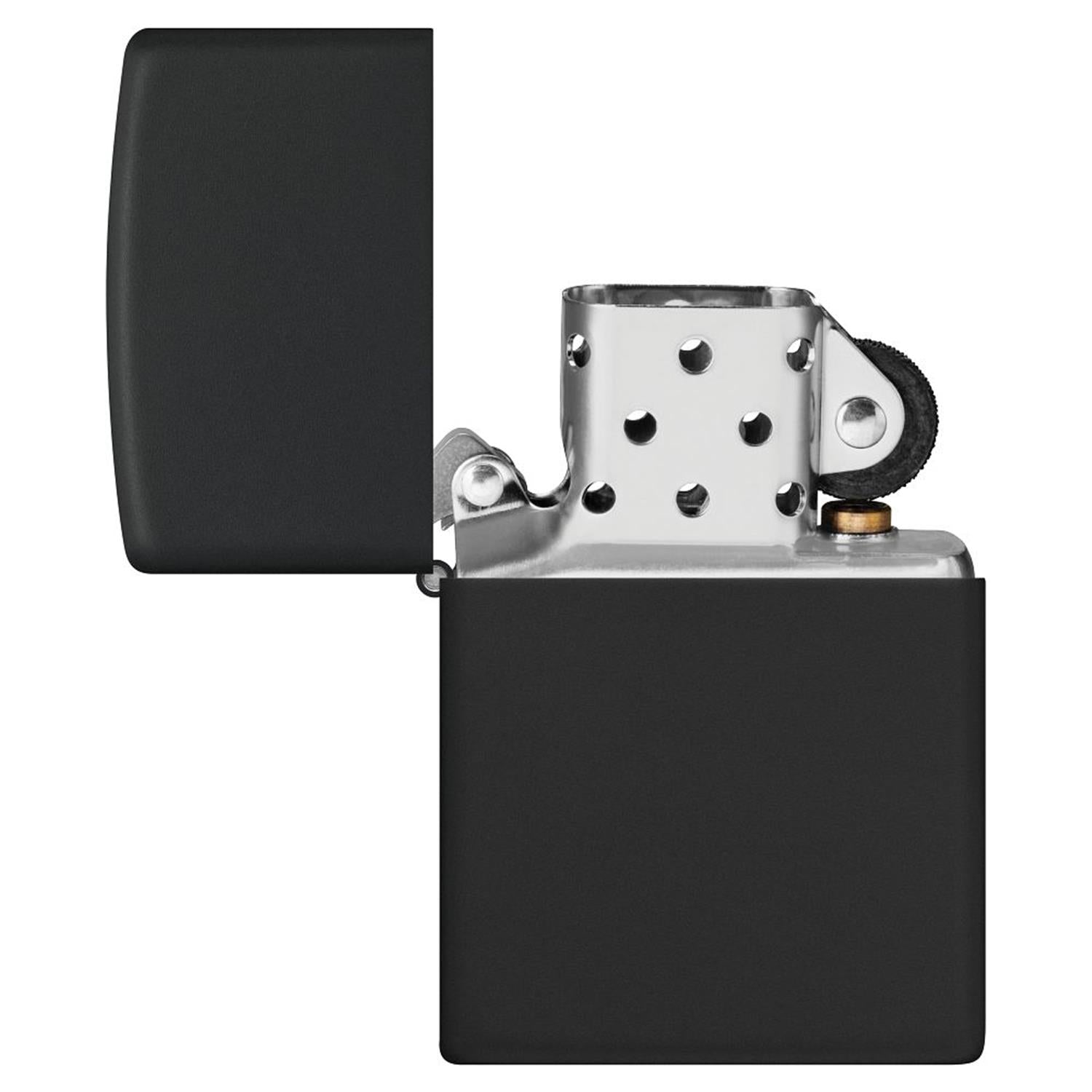 Zippo Benzinfeuerzeug BLACK MATTE