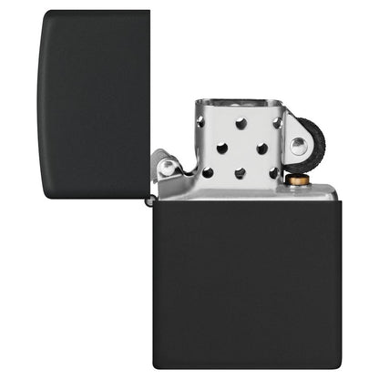 Zippo Benzinfeuerzeug BLACK MATTE