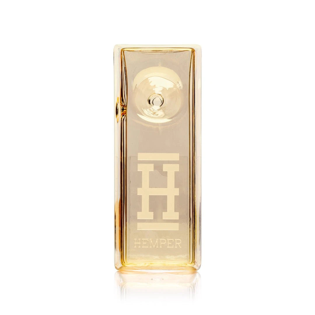 Hemper Gold Brick Handpipe Hemper
