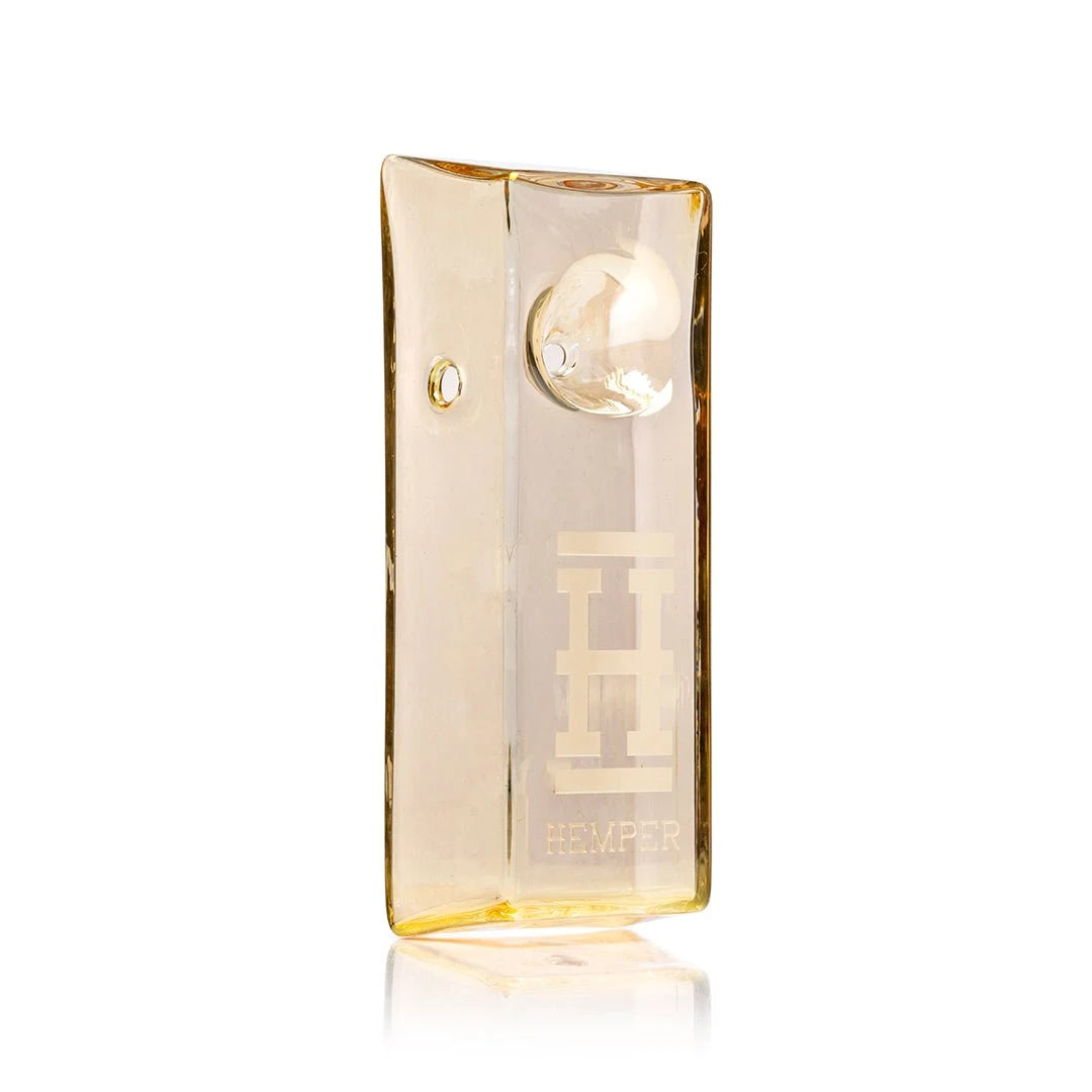 Hemper Gold Brick Handpipe Hemper