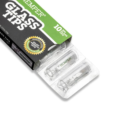 Hemper Glasfilter Tips 10mm (5 Stück)