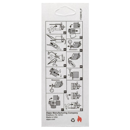 Zippo Ersatzdocht 2425G WICK CARD SINGLE UNIT