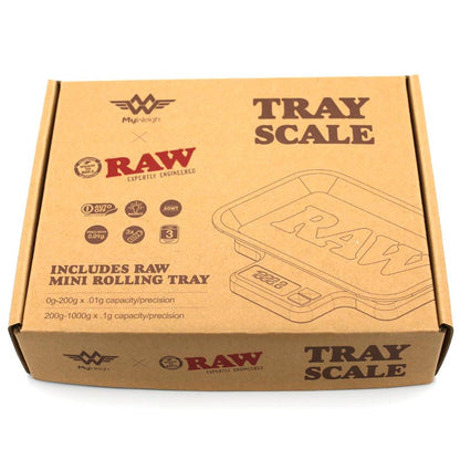 RAW Rolling Tray Digitalwaage 1000g / 0,01g