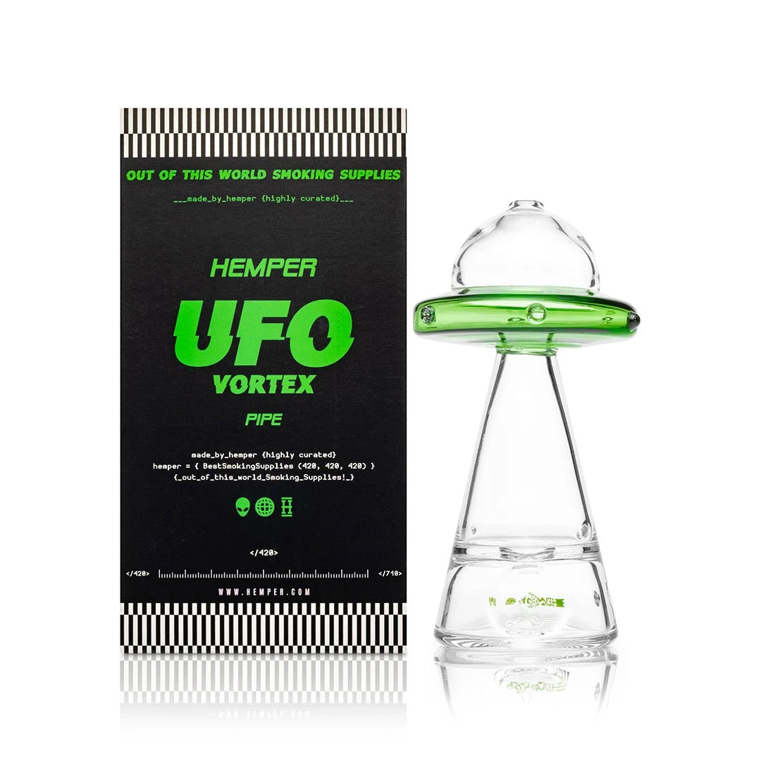 Hemper UFO 5.5” Glass Hand Pipe Hemper
