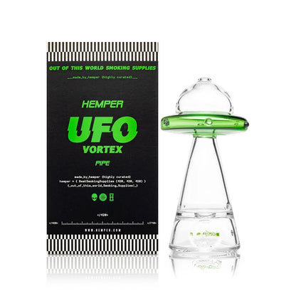 Hemper UFO 5.5” Glass Hand Pipe Hemper