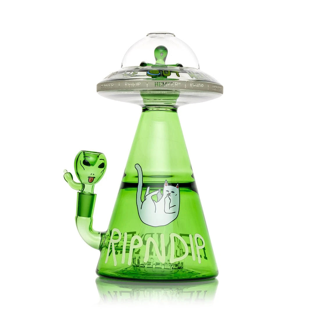 RIPNDIP X HEMPER Lord Alien UFO Bong Hemper