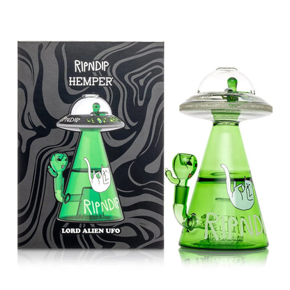 RIPNDIP X HEMPER Lord Alien UFO Bong Hemper