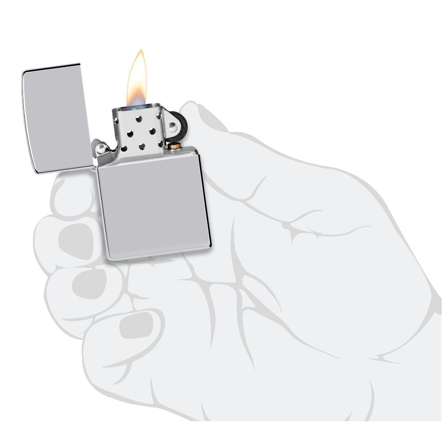 Zippo Benzinfeuerzeug HIGH POLISH CHROME