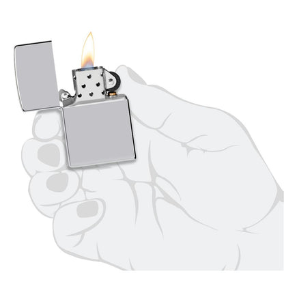 Zippo Benzinfeuerzeug HIGH POLISH CHROME