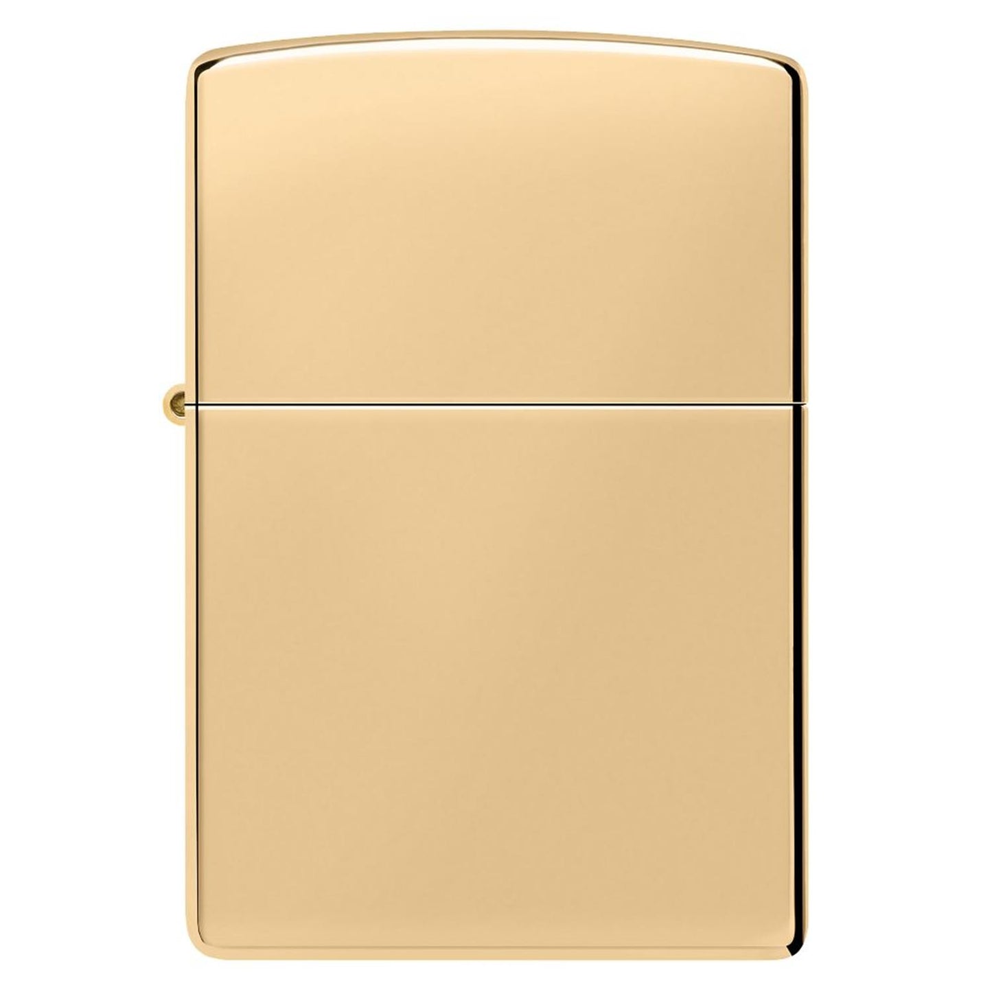 Zippo Benzinfeuerzeug BRASS HIGH POLISHED