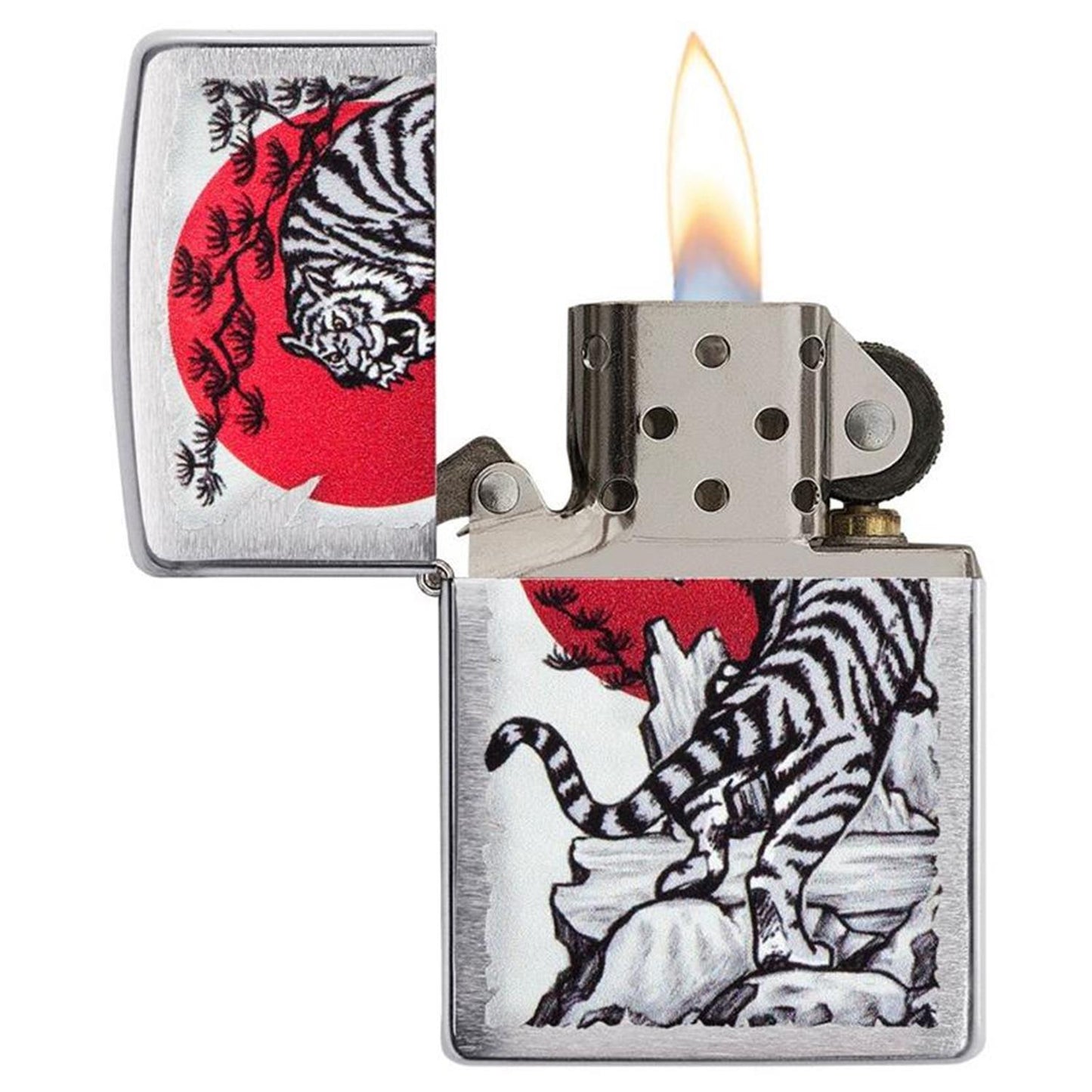 Zippo Benzinfeuerzeug Japan Tiger (200 Asian Tiger Design)