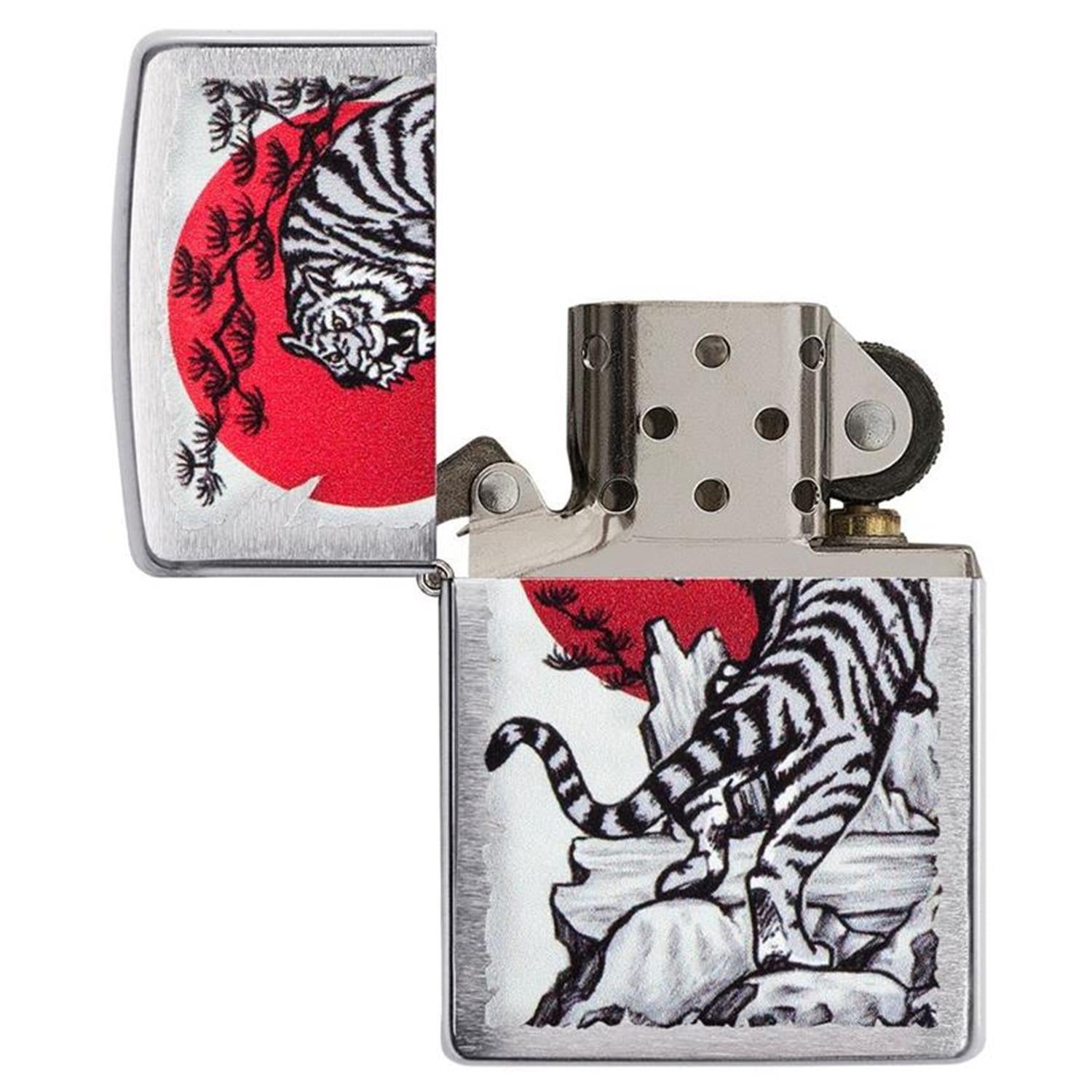 Zippo Benzinfeuerzeug Japan Tiger (200 Asian Tiger Design)